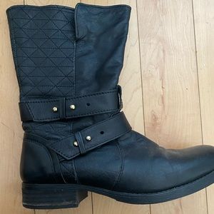 Steven Madden women black boots 7.5
